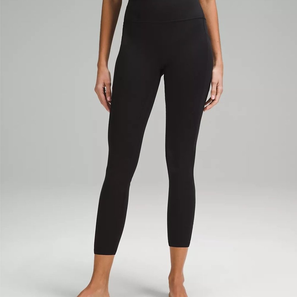 lululemon Align High-Rise Pant with Pockets 25" Black Size 2 MSRP (128.00) NWT